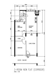 Blk 152 Yio Chu Kang Grove (Ang Mo Kio), HDB 3 Rooms #556591091